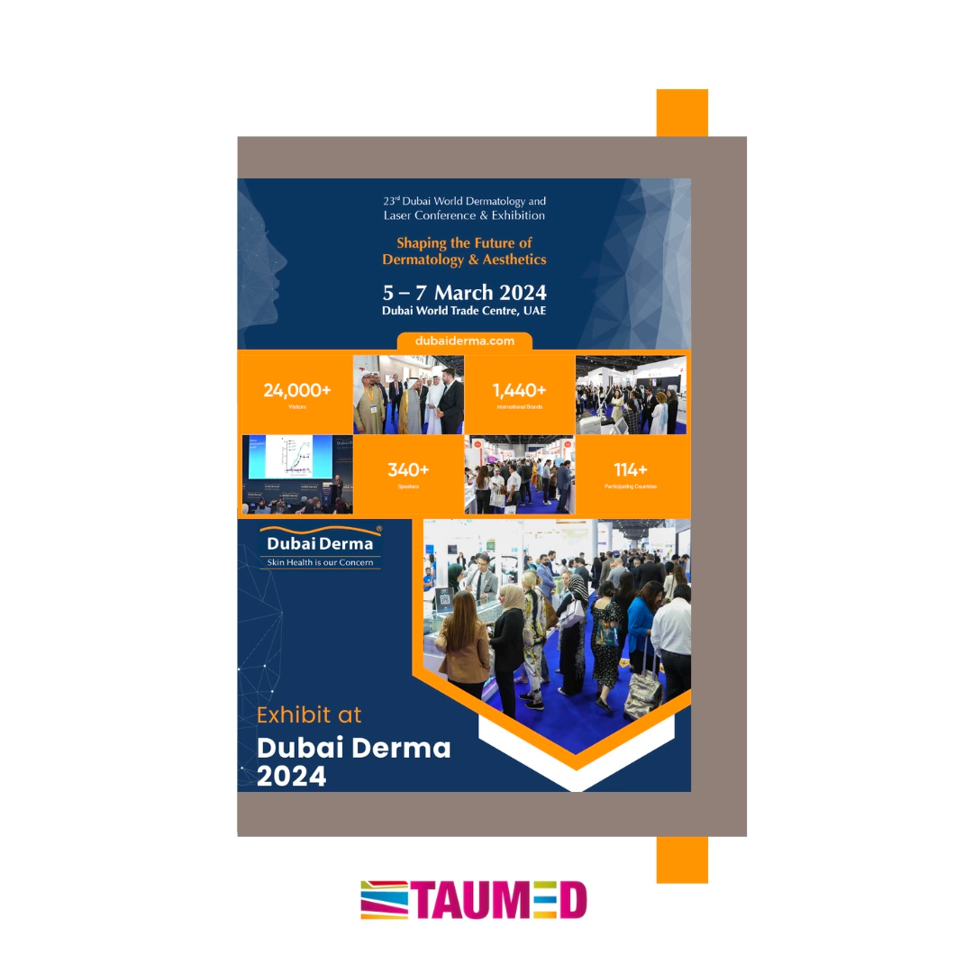 5, 6 e 7 Marzo<br>Dubai Derma 2024